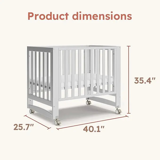 Baby Crib with Mattress