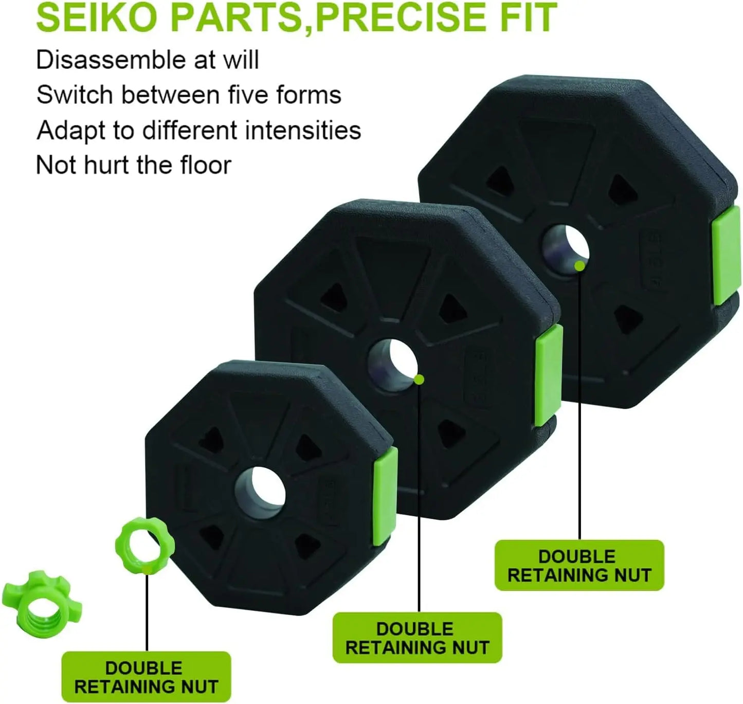 Adjustable Kettlebell/Dumbbell Set