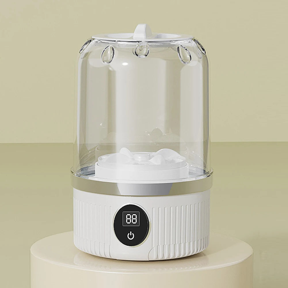Cordless Small Washing Machine with Laundry Cup for Baby Clothes or lingerie