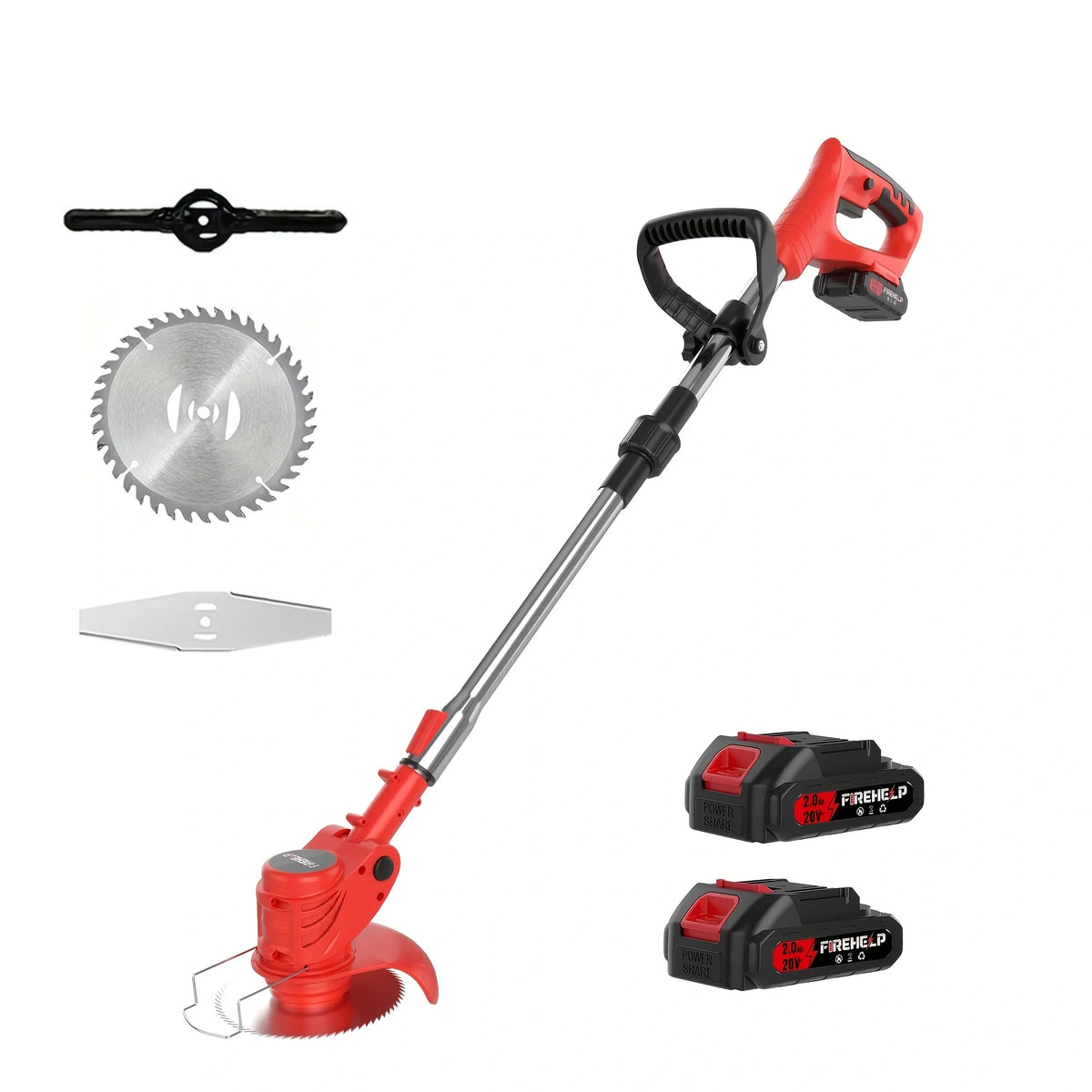 Compact and Portable Cordless Electric Lawnmower