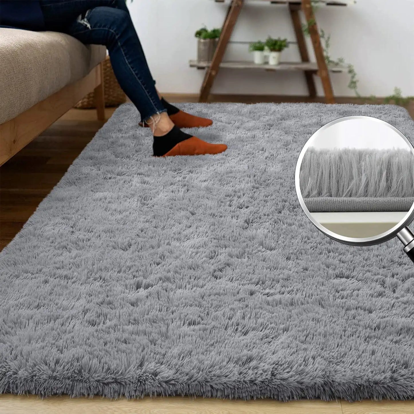 Girls Bedroom Fluffy Rug/Carpet