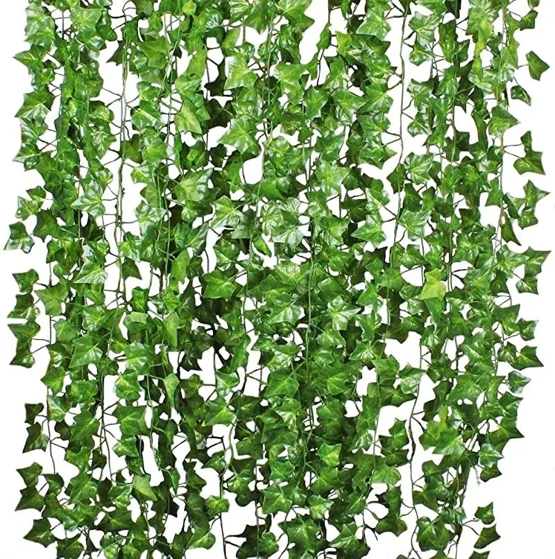 Artificial Green Silk Ivy Hanging Vines