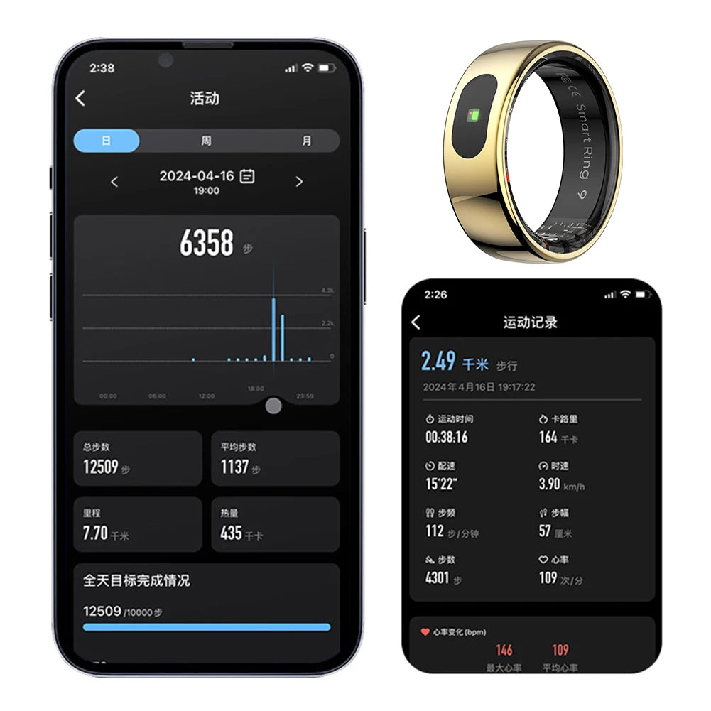Smart Ring for Men and Women