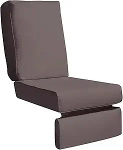 All-Weather Outdoor Recliner Cushion - Replacement Patio Chair