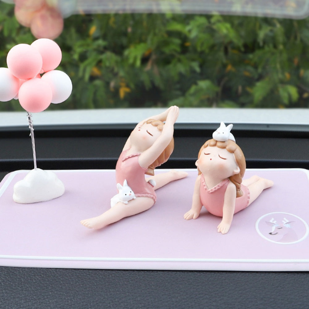 Girl Bedroom Decor - Bunny Girl Figurines Statue