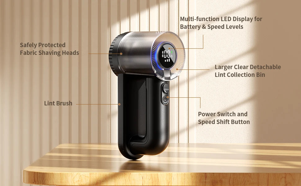 Rechargeable Fabric Shaver Electric Lint Remover