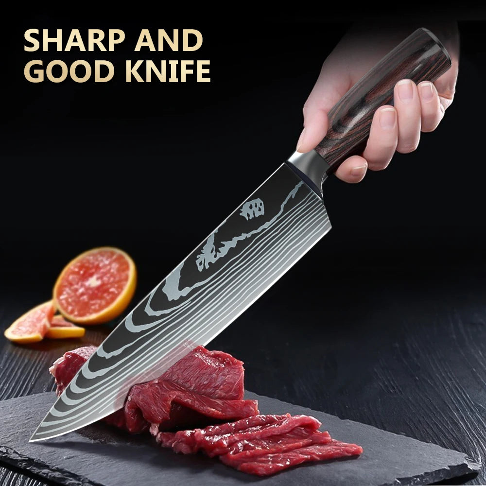 Japanese Kitchen Knives Set