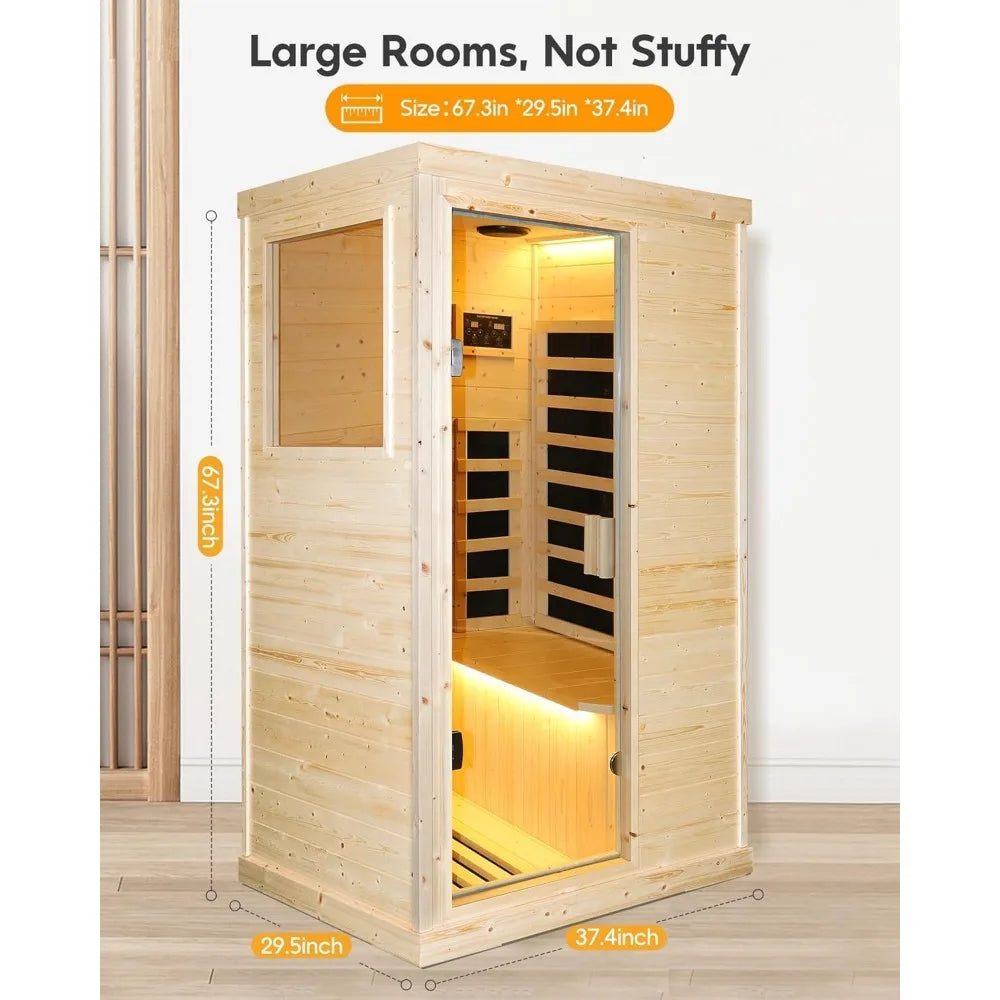Far infrared home sauna