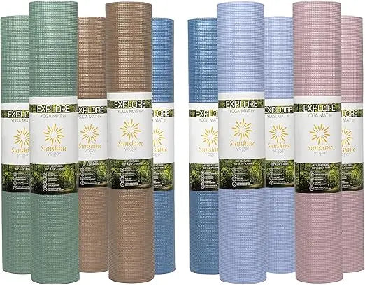 Non-Slip, Anti-Tear Exercise Mats