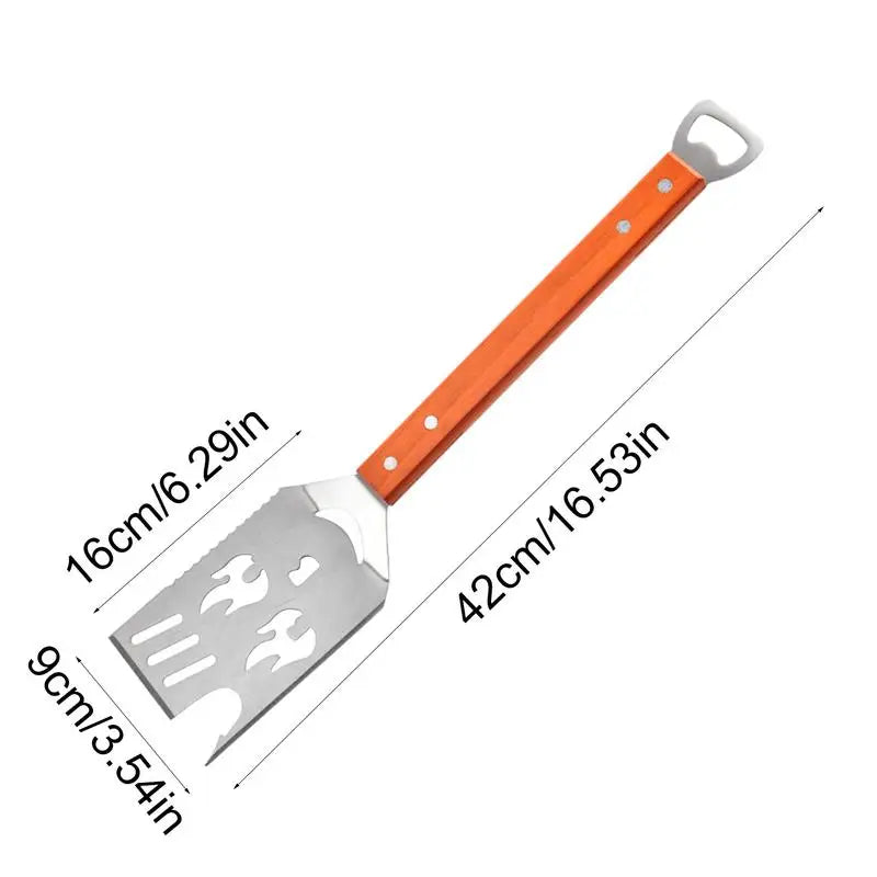 Multifunctional Easy Draining Grilling Spatula
