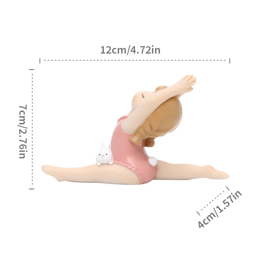 Girl Bedroom Decor - Bunny Girl Figurines Statue