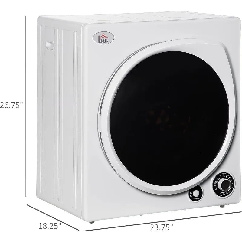 Automatic Dryer Machine with 5 Drying Modes and Stainless Steel Tub