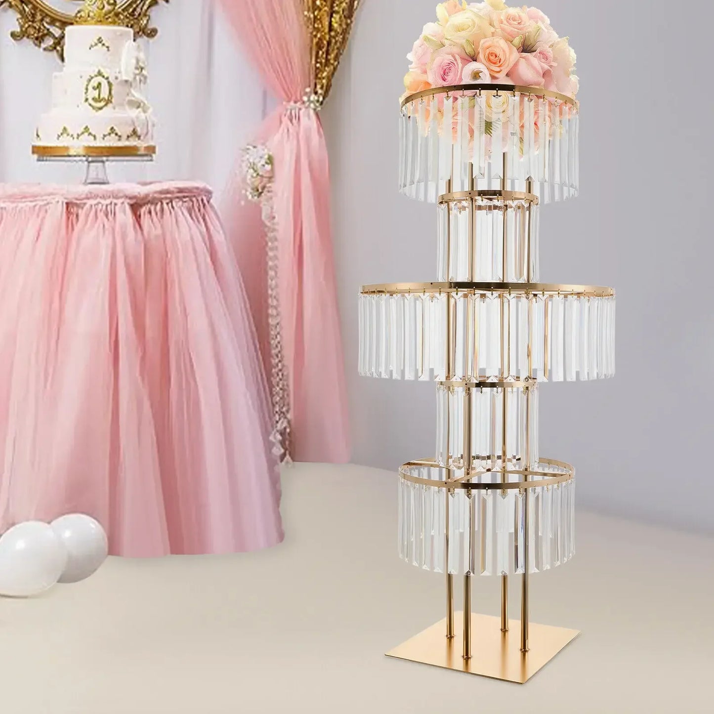 Centerpieces Flower Table Stand Decor
