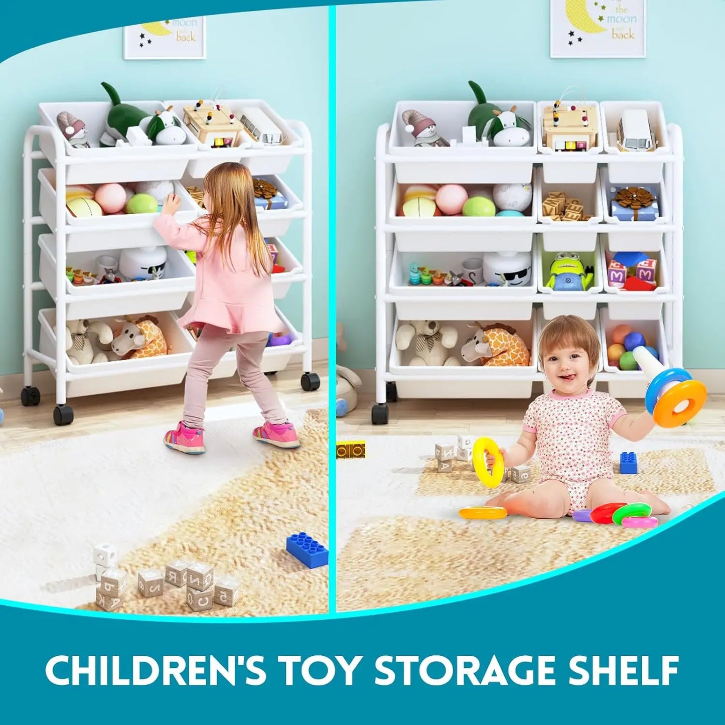 Kids Toy Storage Organizer