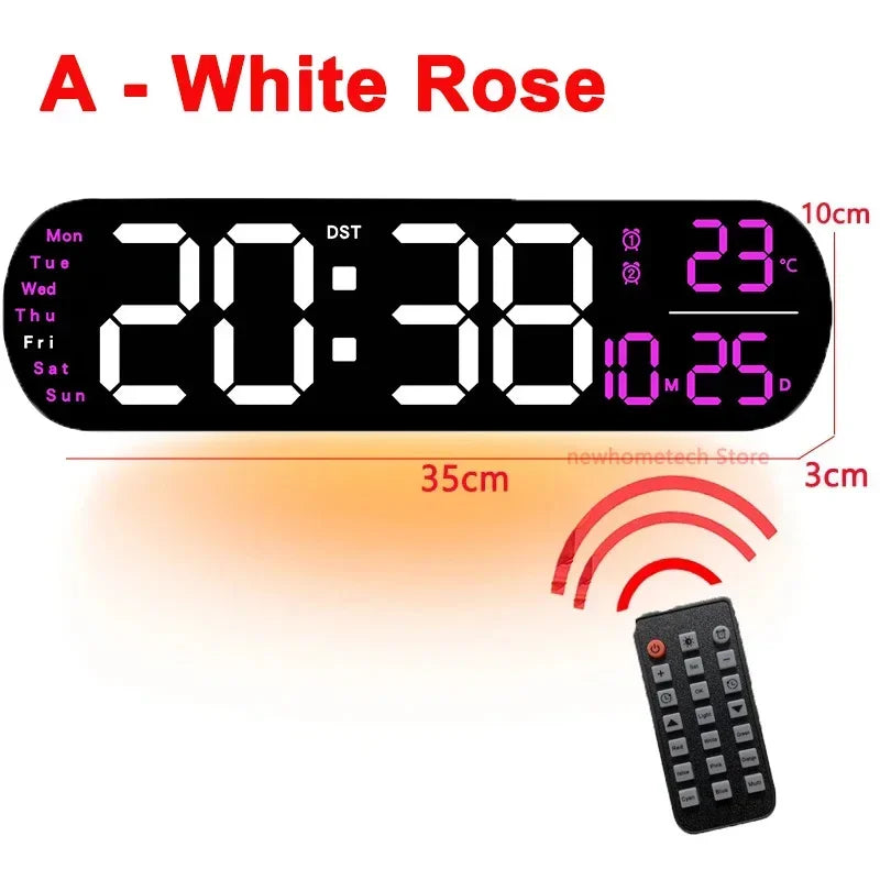 Decoration Remote Control Clock