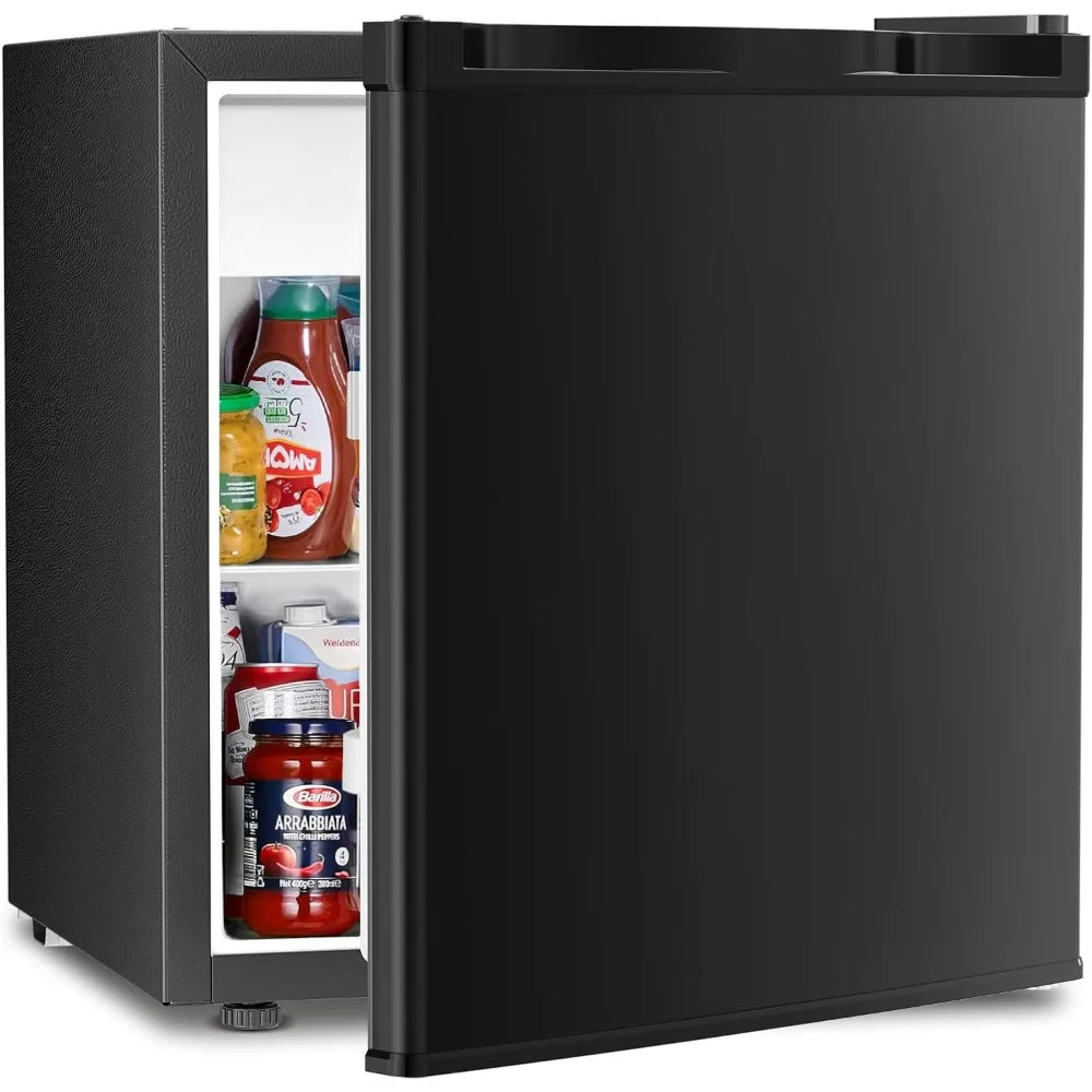 Mini Fridge with Freezer with Single Reversible Door