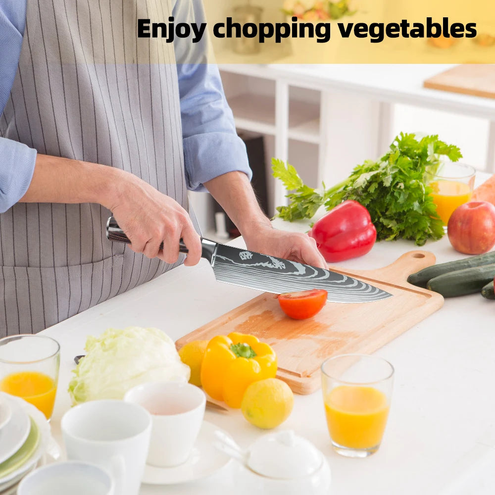 Japanese Kitchen Knives Set