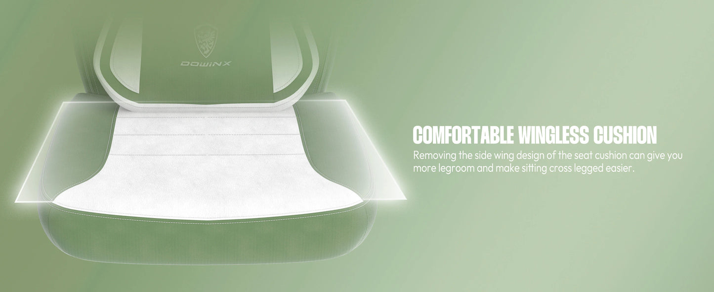 Big and Tall Gaming Chair with Footrest