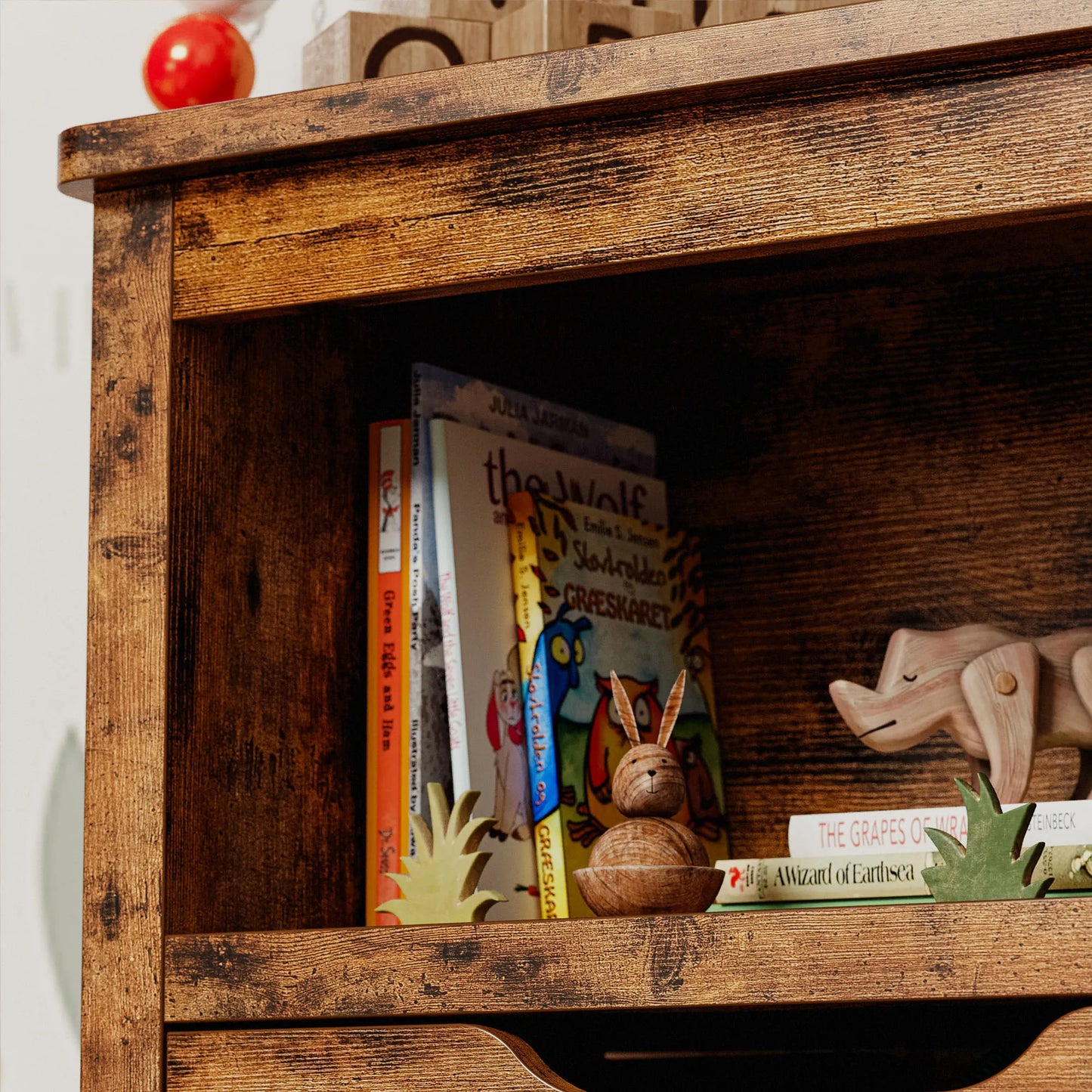 Toy Storage Organizer with Drawers