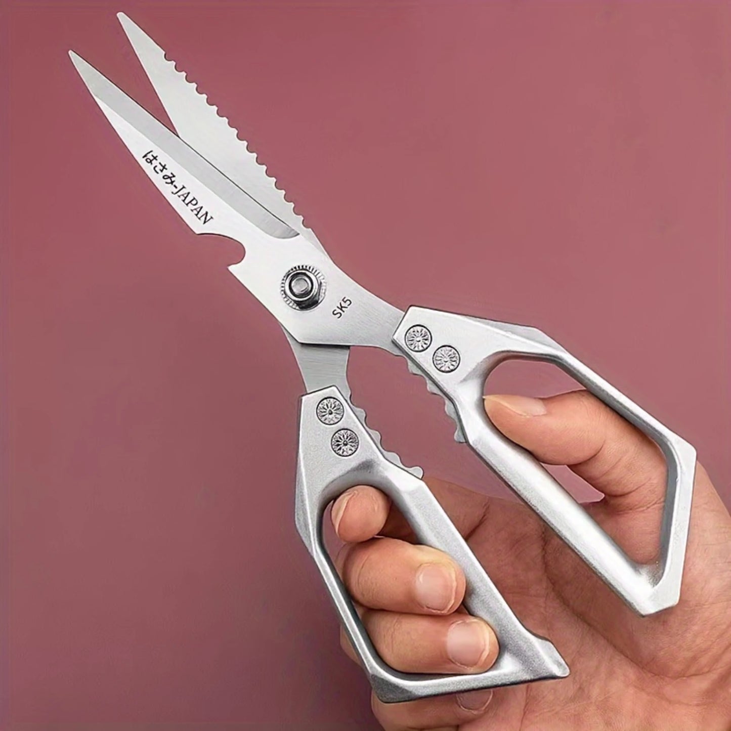 Ultra-Sharp Stainless Steel Kitchen Scissors