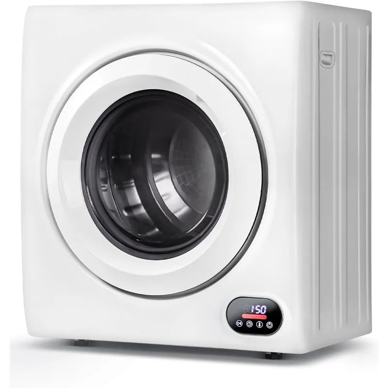 Portable Clothes Dryer with Stainless Steel Tub, Front Load Tumble