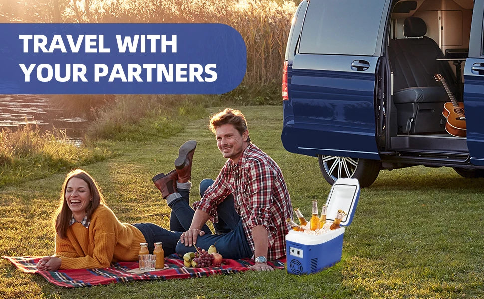 Portable Mini Fridge for Patio