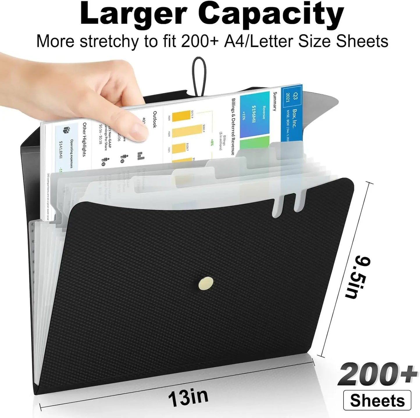 Letter Size Organ Organizer
