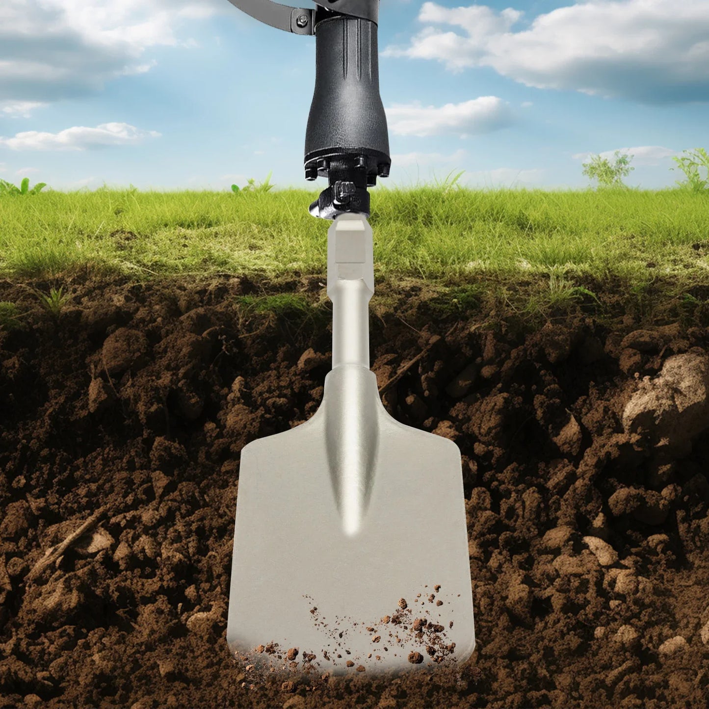 Long Handle Electric Demolition Hammer Shovel