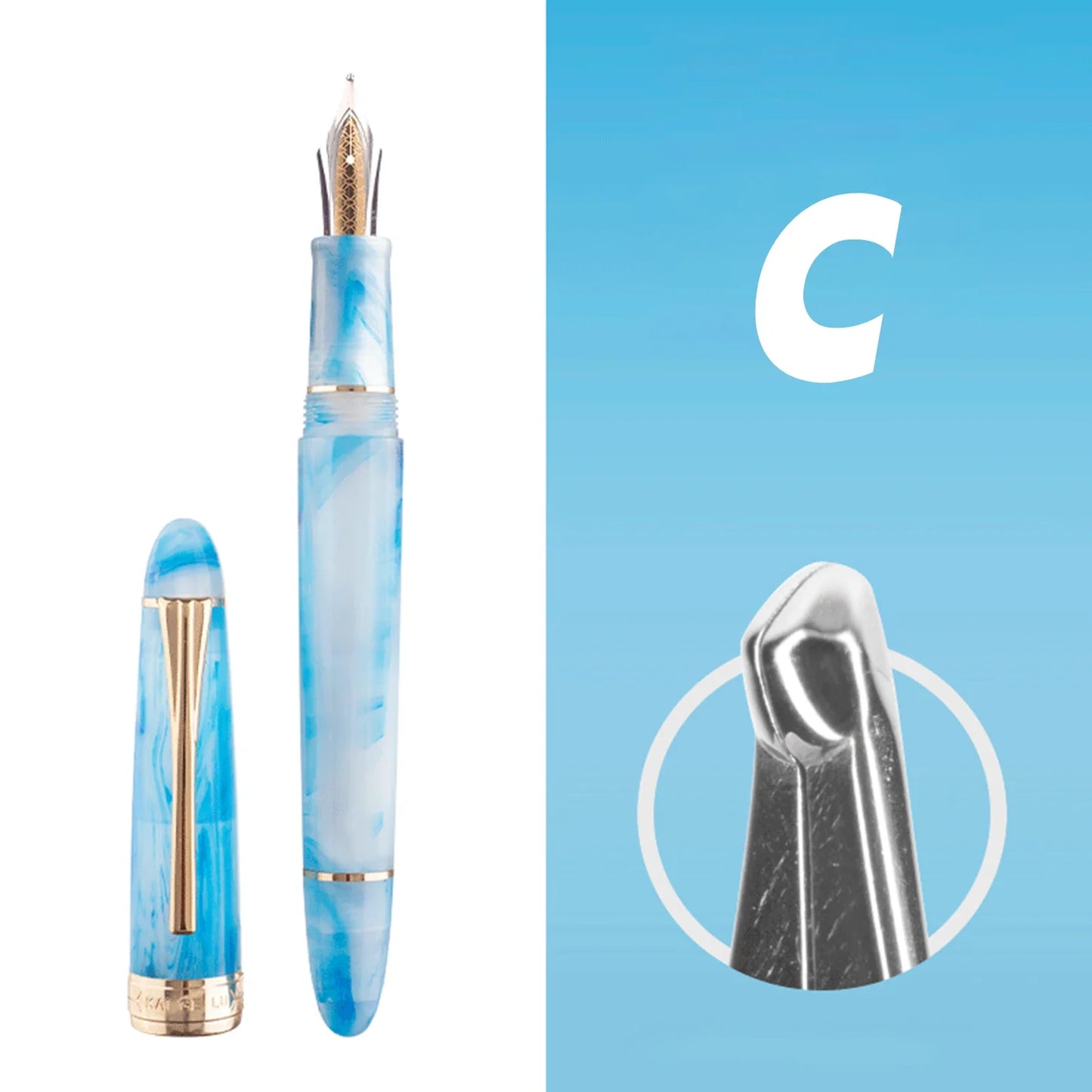 Fountain Pen with Clip
