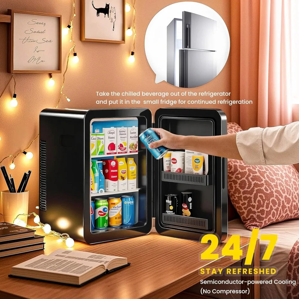 Portable Cooler & Warmer with Glass Front
