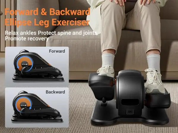 Electric Seated Leg Exerciser with Remote