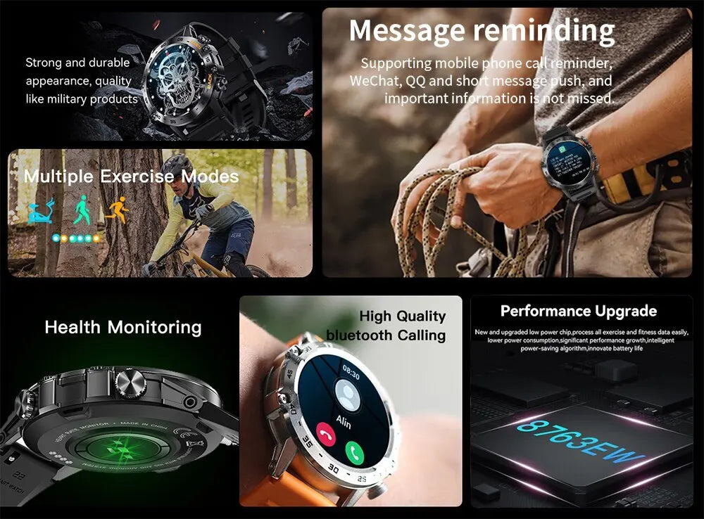 Smartwatch Bluetooth Call Smart Watch For Men