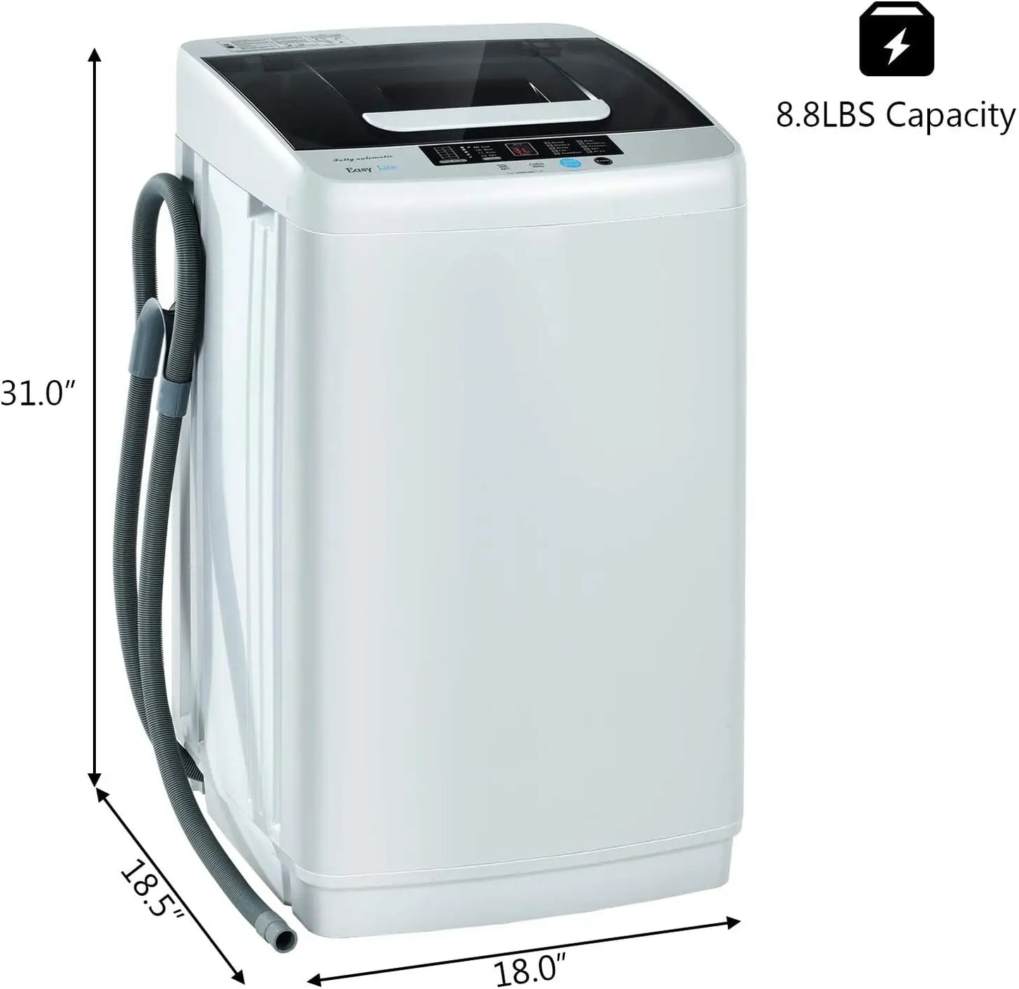 Portable Laundry Washer and Spinner Combo
