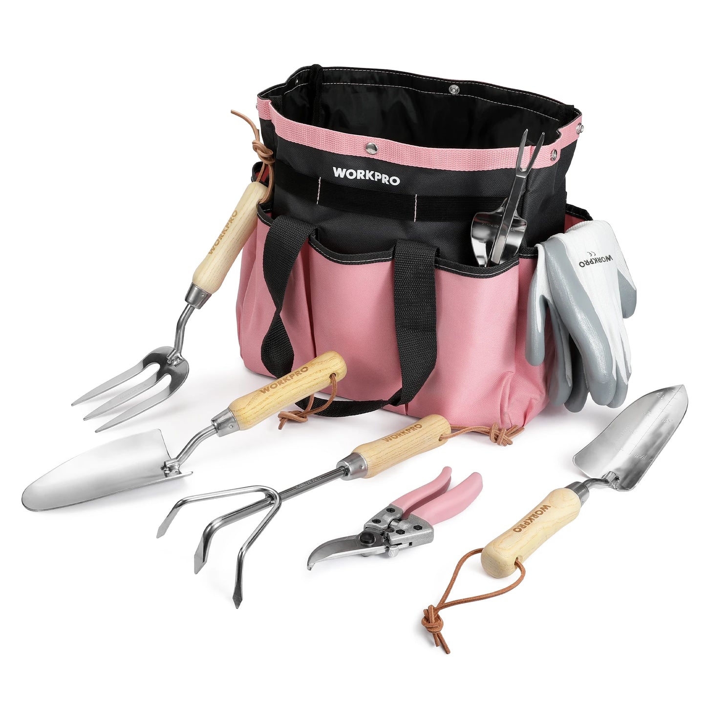 Pink Garden Stainless Steel Gardening Tools Set