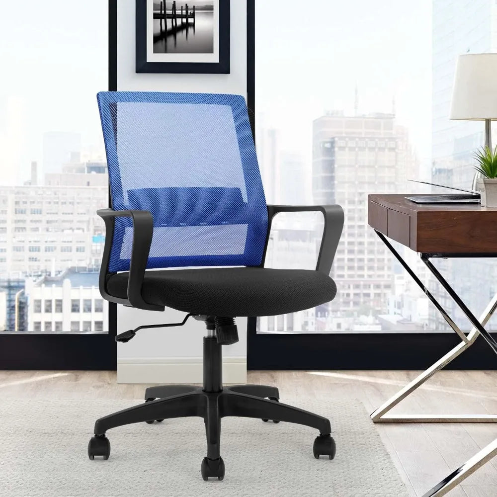 Office Chair with Mid-Back Mesh