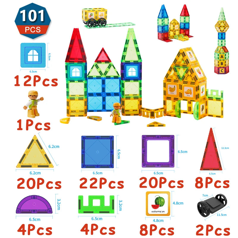 Romboss Magnetic Building Blocks Set