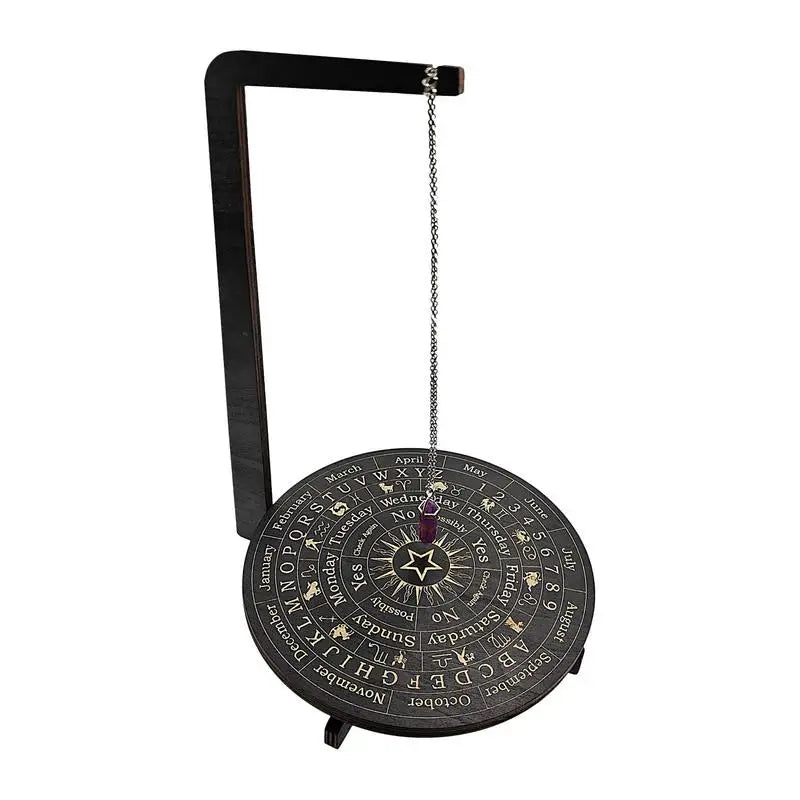 Wooden Witch Pendulum Decorative