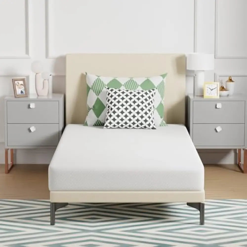 Mattress Gel Memory Foam for Cool Sleep & Pressure Relief