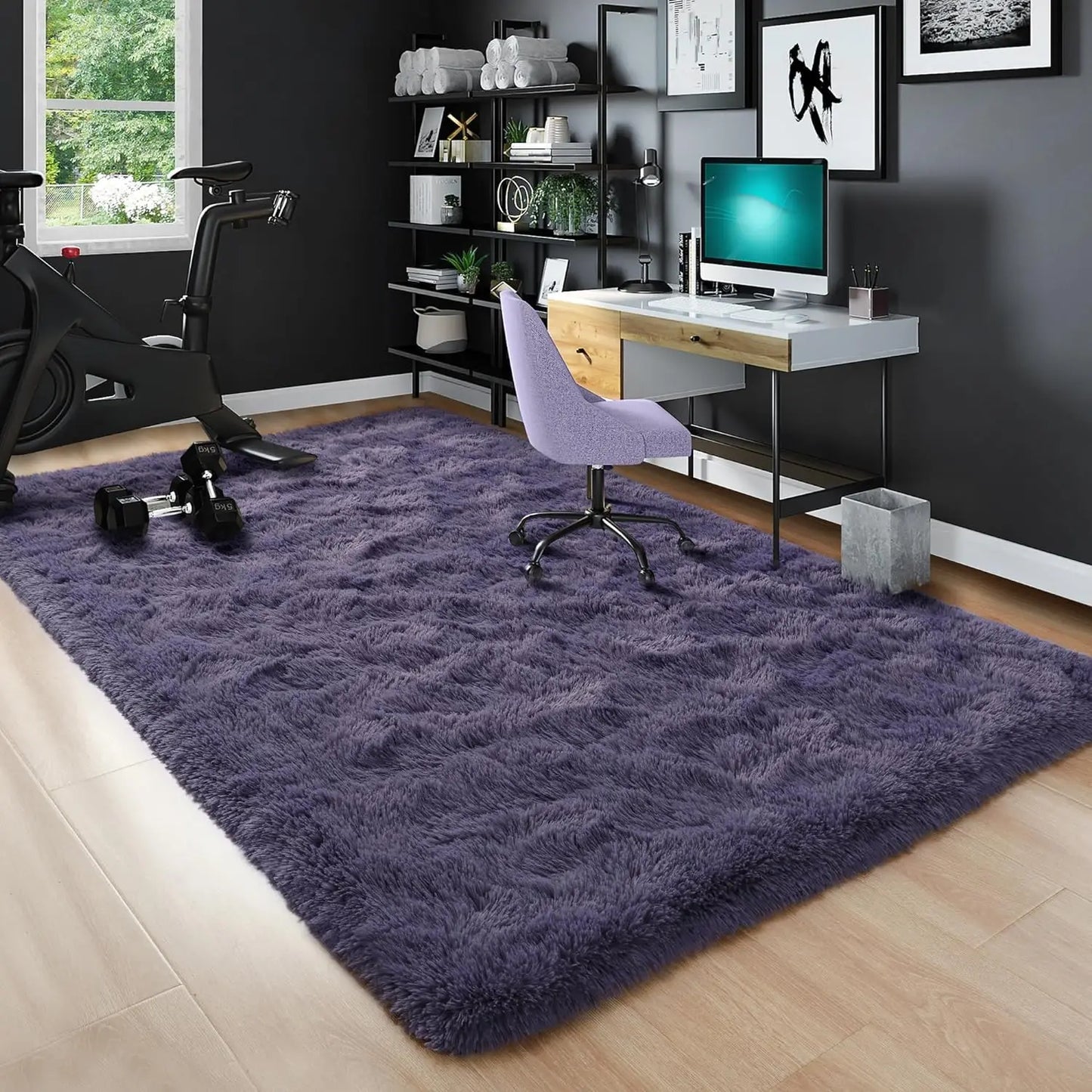Plush Fluffy Ultra Soft Indoor Modern Rugs