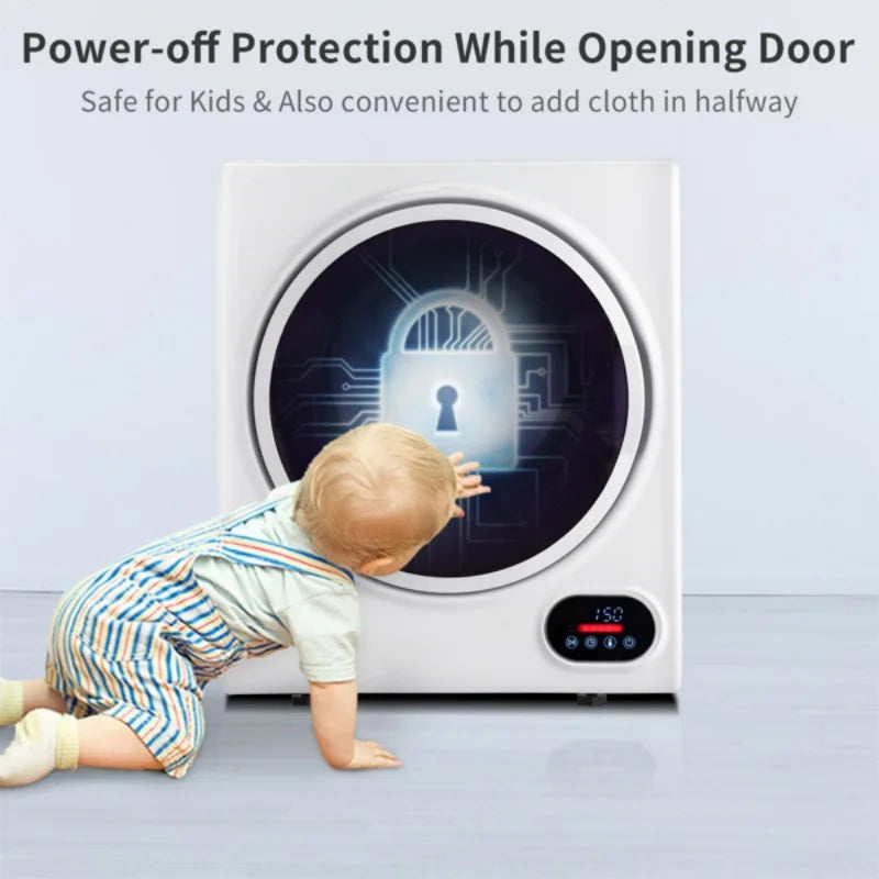 Compact portable Dryer with LED display