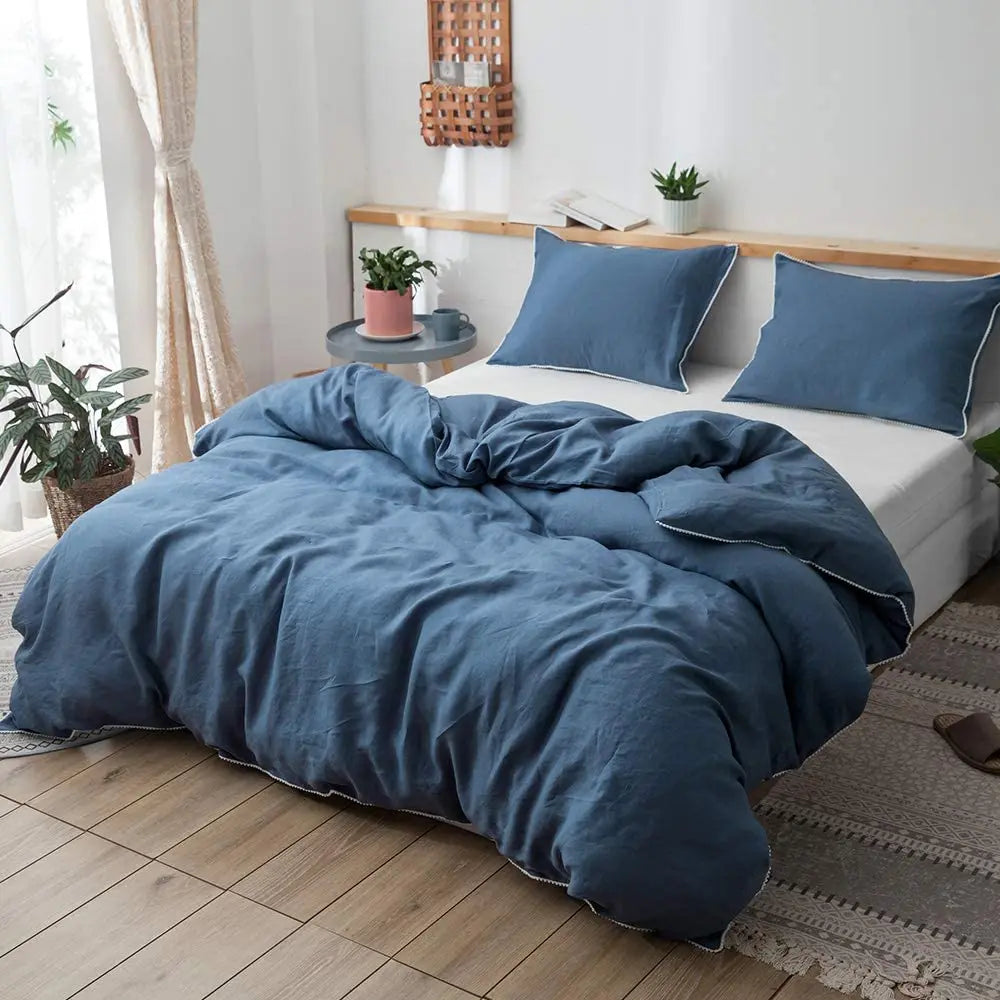 100% Linen Bedding Set