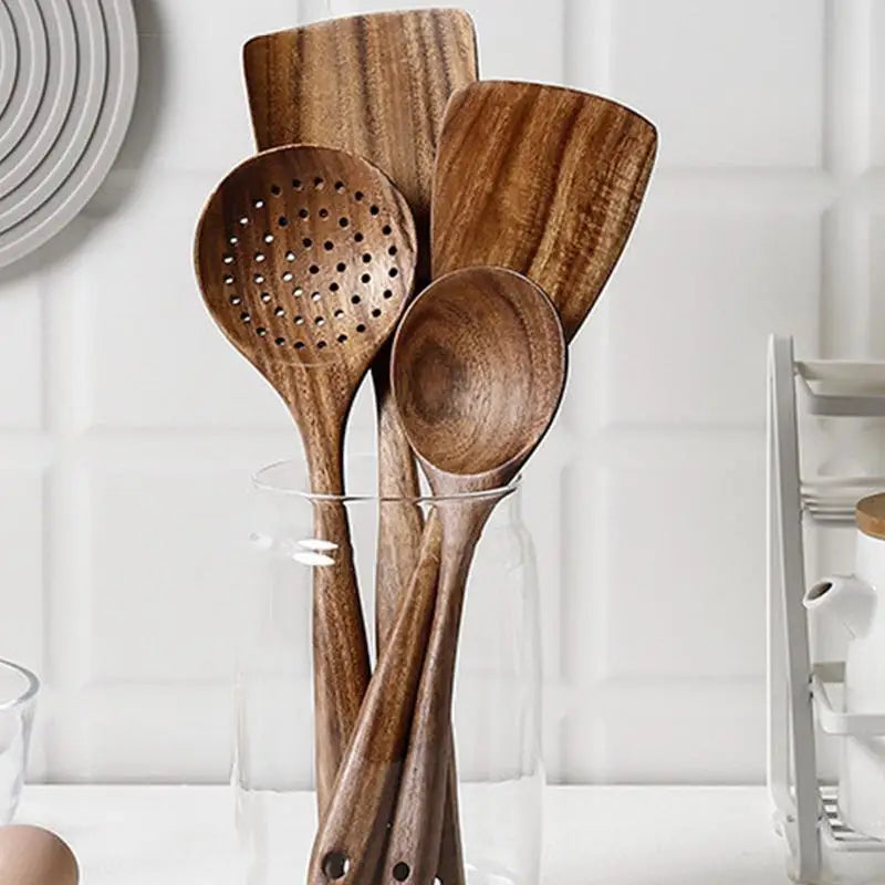 Natural Wooden Cooking Spoons