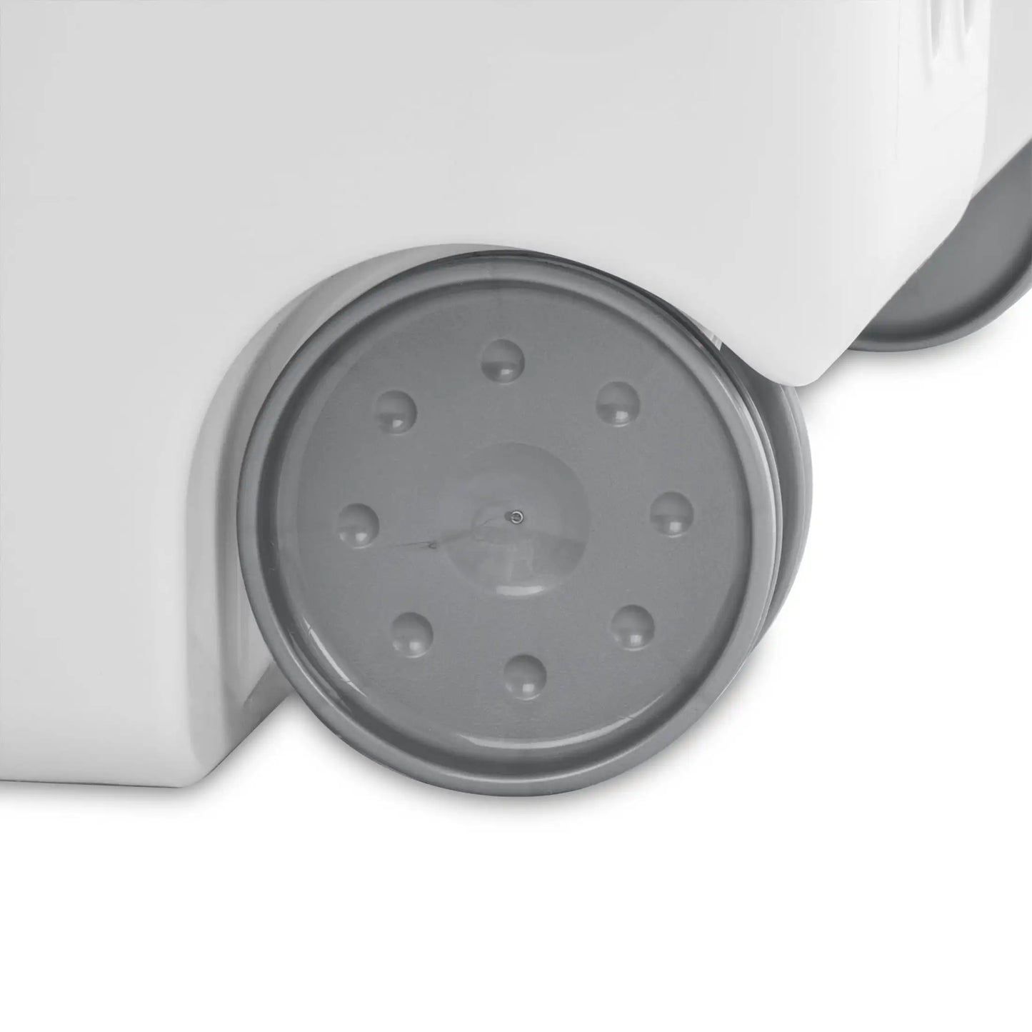 (2-Pack) Plastic Laundry Basket with Wheels