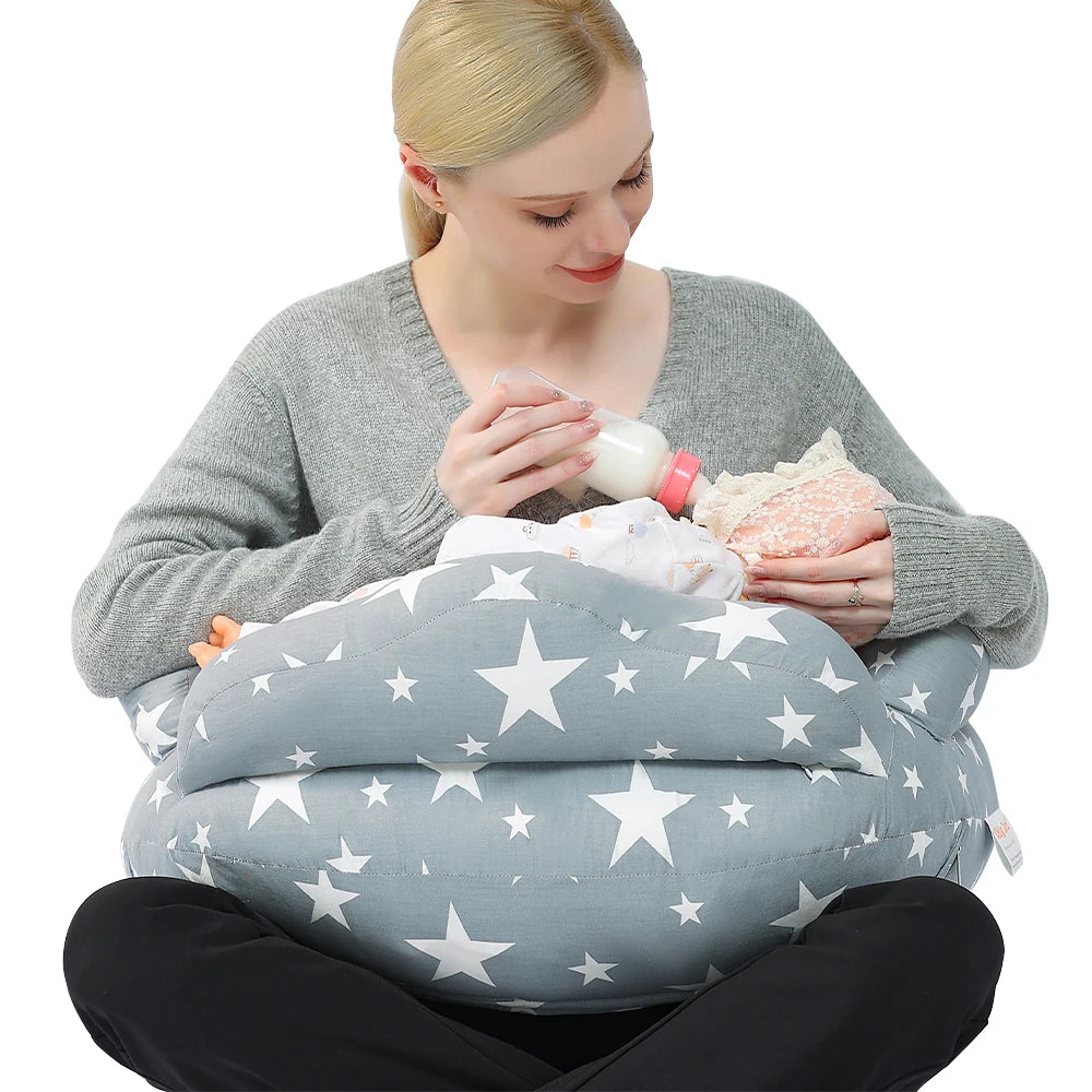Mom and Baby Adjustable Nursing Pillow for Breastfeeding
