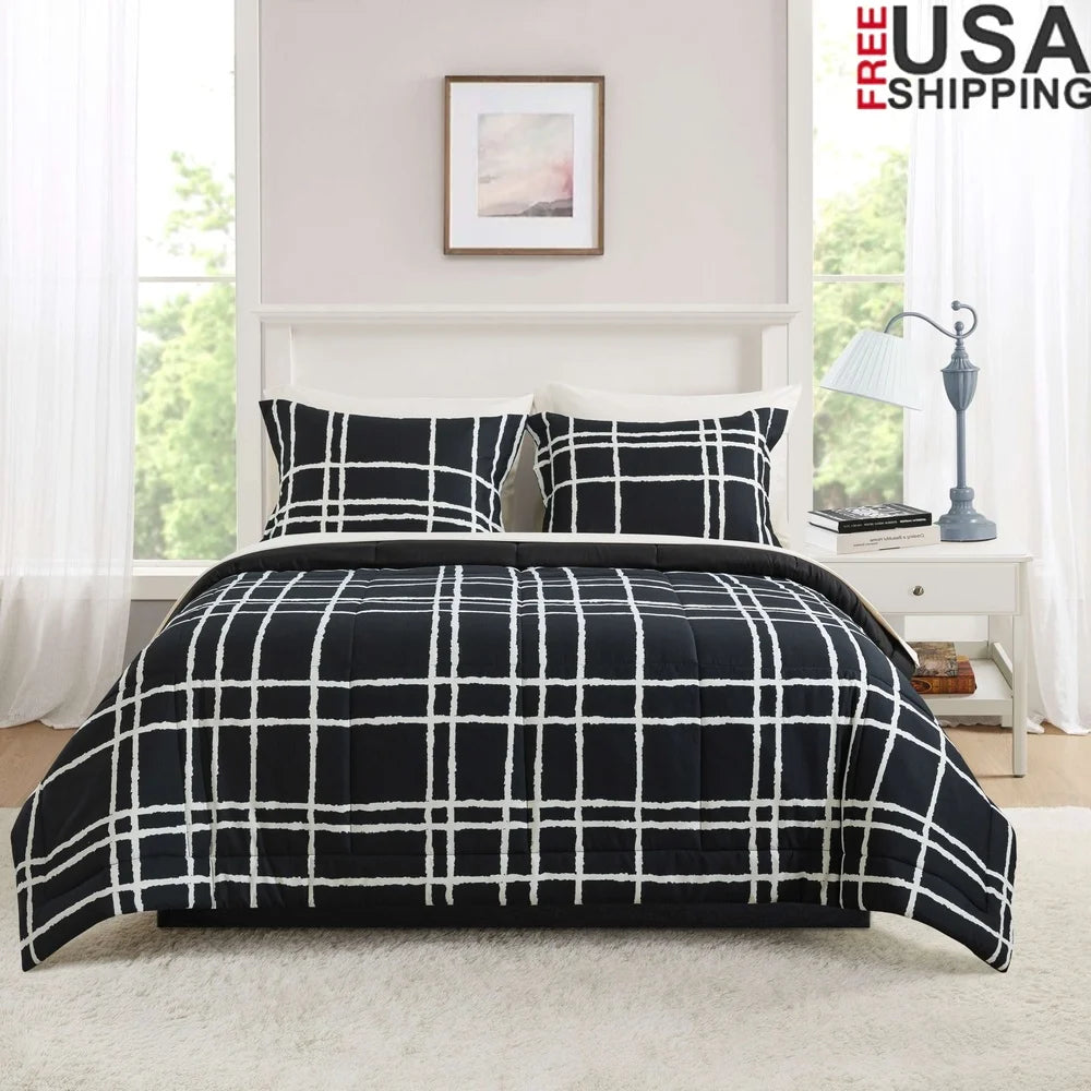 Reversible Comforter Set with Sheets