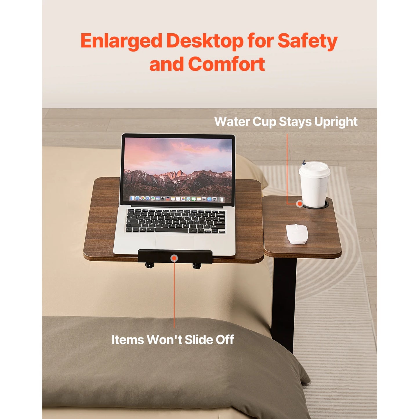 Height & Angle Adjustable Laptop Desk
