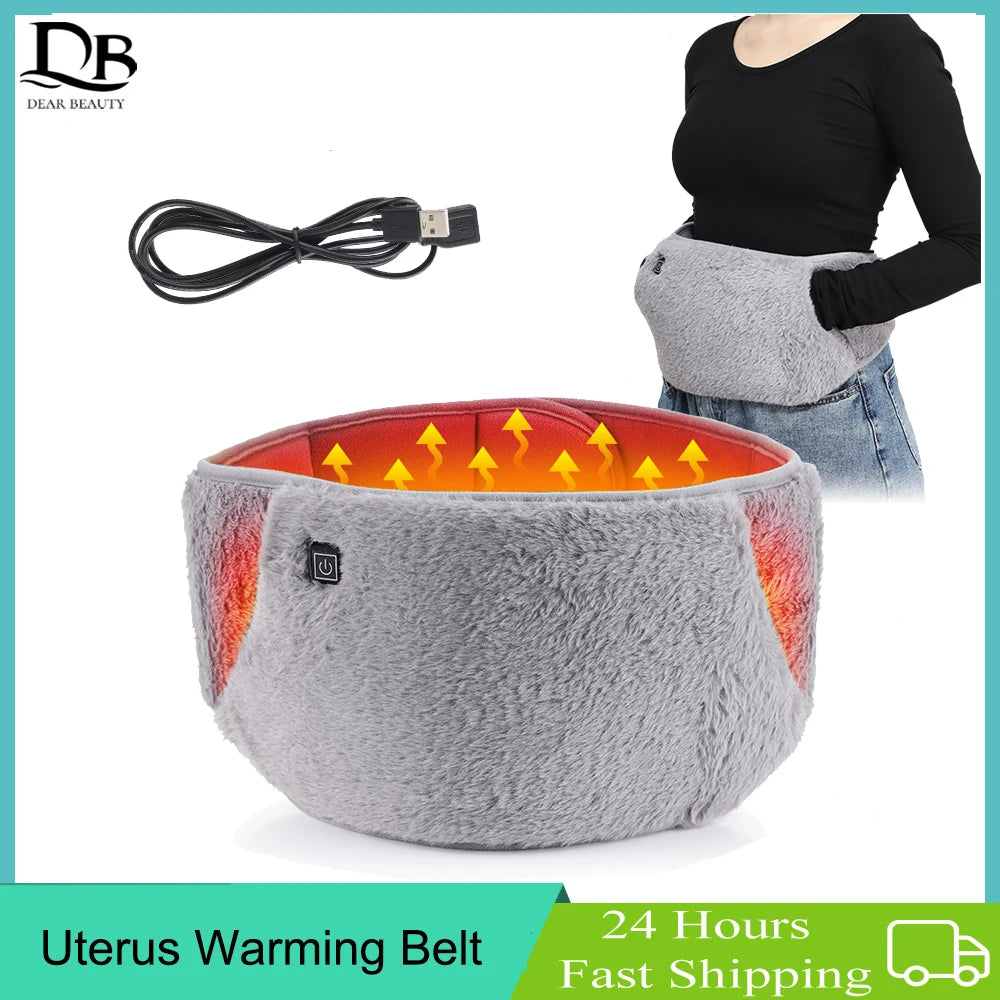Teen Girls Abdomen Menstrual Relief Pain Heating Belt