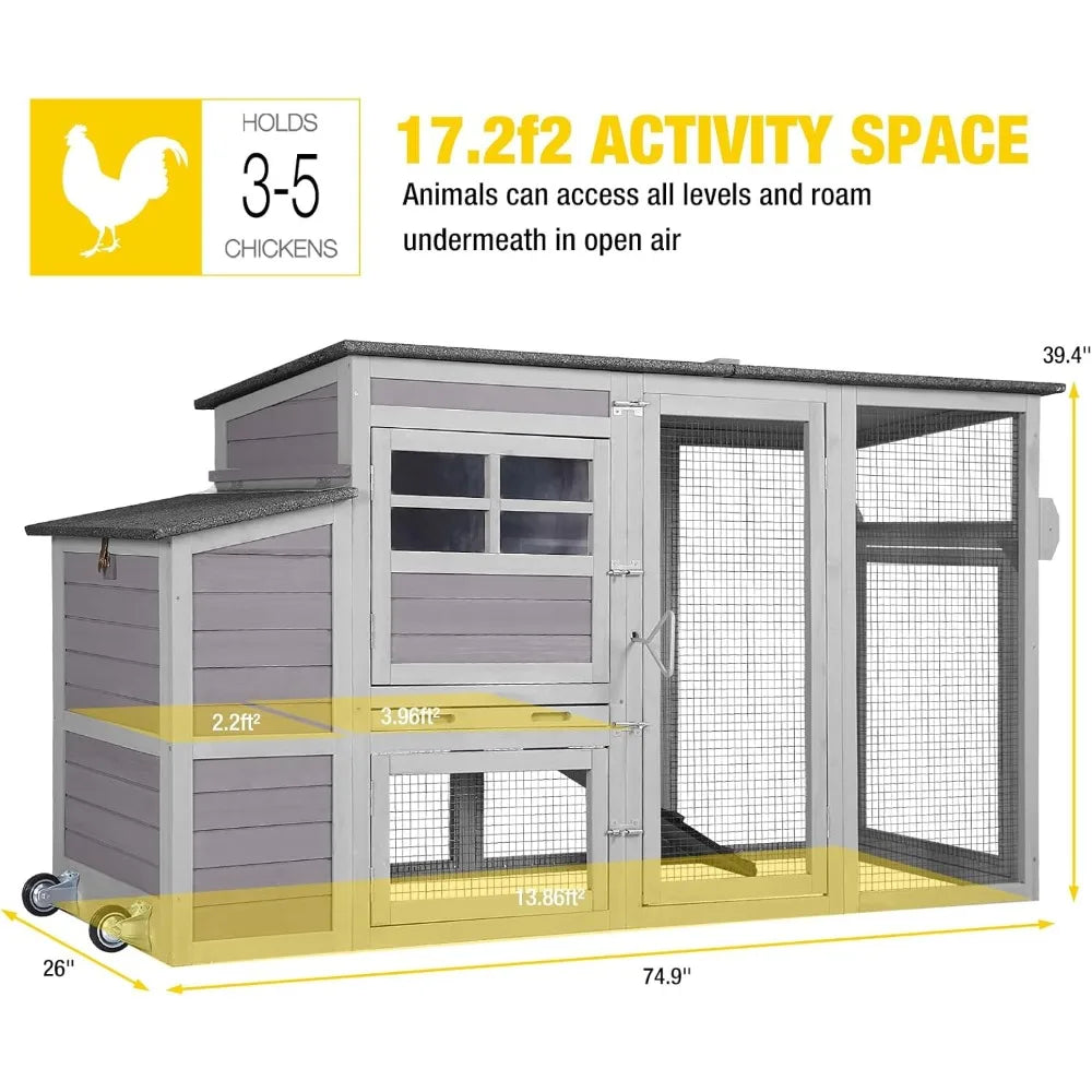 Portable Hen House Nesting Box