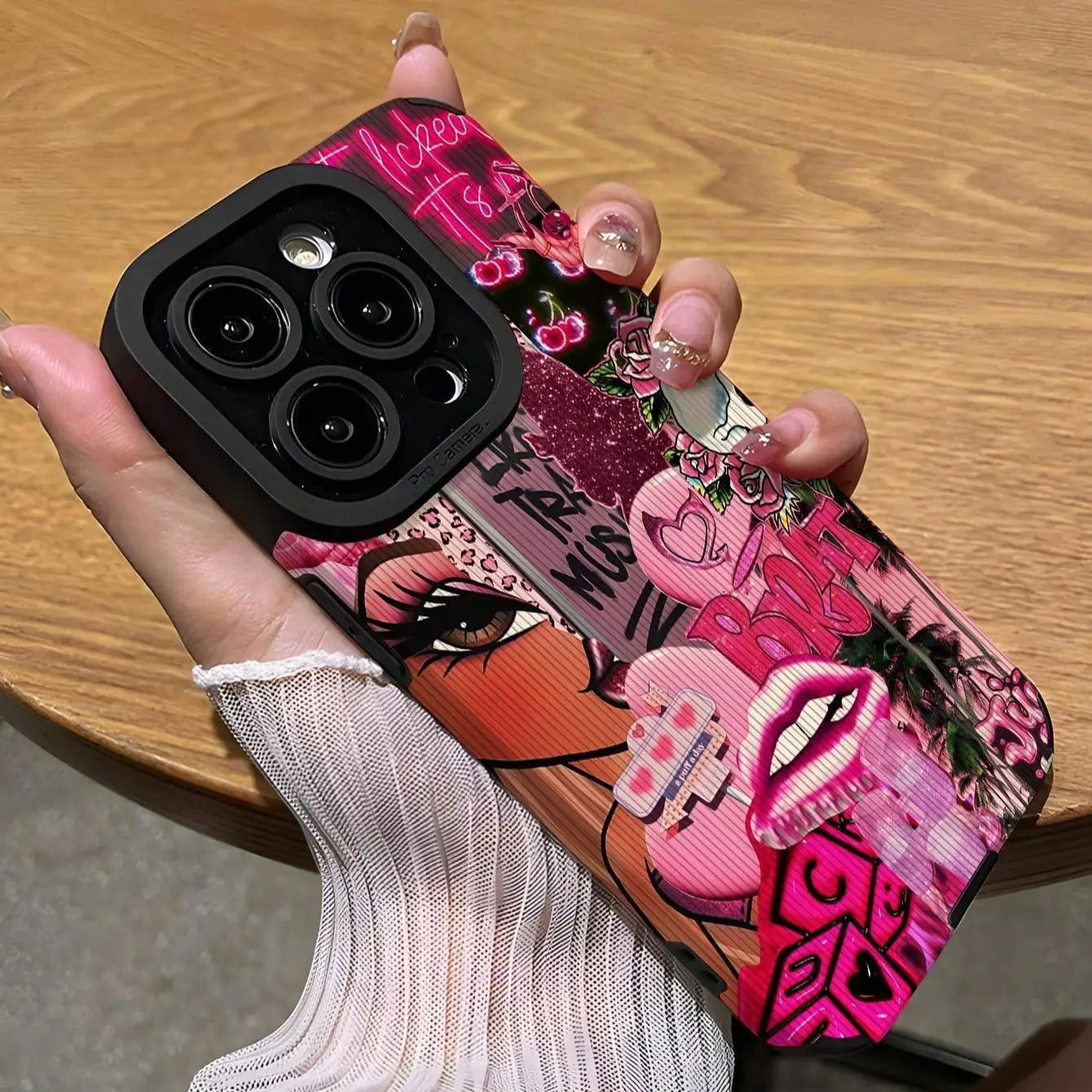 Shockproof Fashion Graffiti Pattern Phone Case