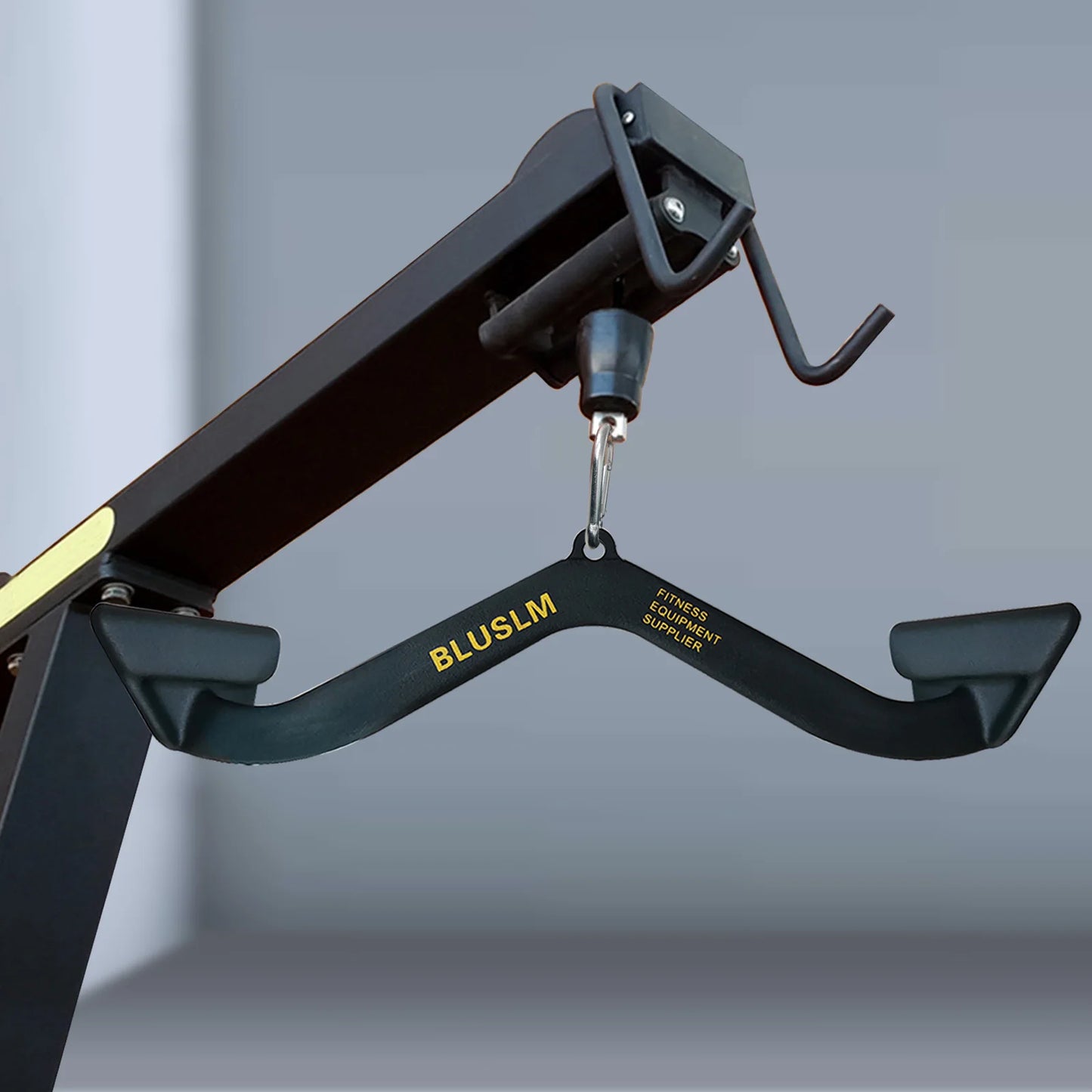 Home Gym Pull Down Cable Machine Attachments Bar System